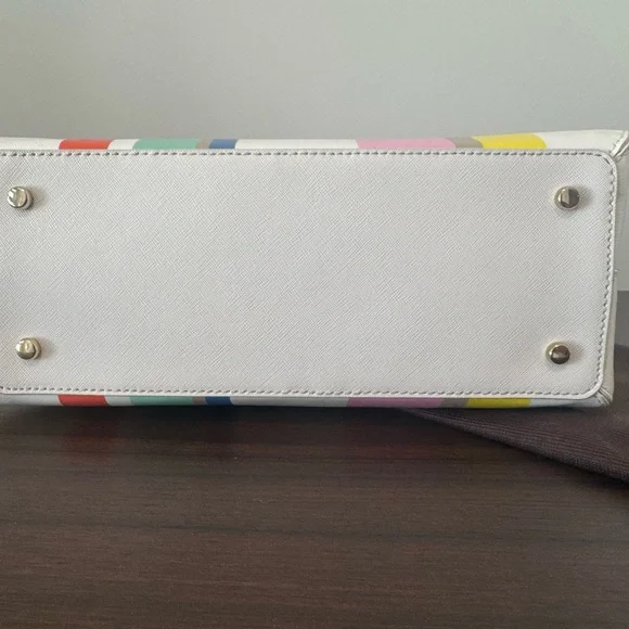 Kate Spade NWT - Cedar Street Multi Striped bag, dust bag included - Picture 5 of 11